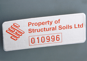 Aluminium Foil Asset Label