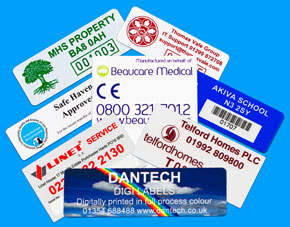 Digital Asset Label