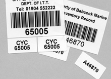 Asset Tracker Label