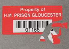 Ultra Destructible Vinyl Asset Label