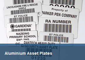 Aluminium Asset Tags